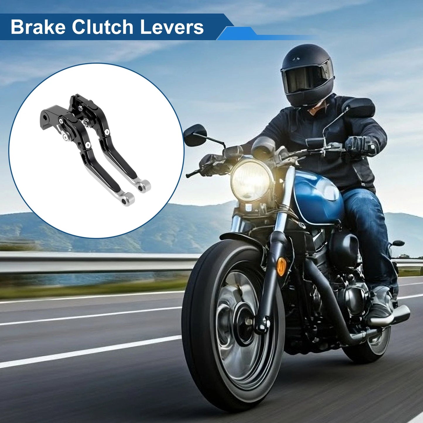 Brake Clutch Levers for Kawasaki Ninja ZX6R 636 (2000–2004)