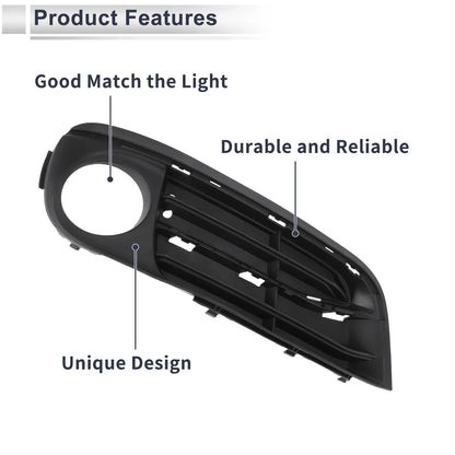 Front Right Fog Light Grill 1 Pc for BMW 5 Series (2014 - 2017)