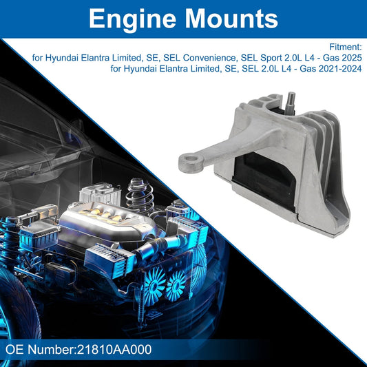 Hydraulic Right Engine Mount for Hyundai Elantra 2.0L (2021–2025) No.21810AA000