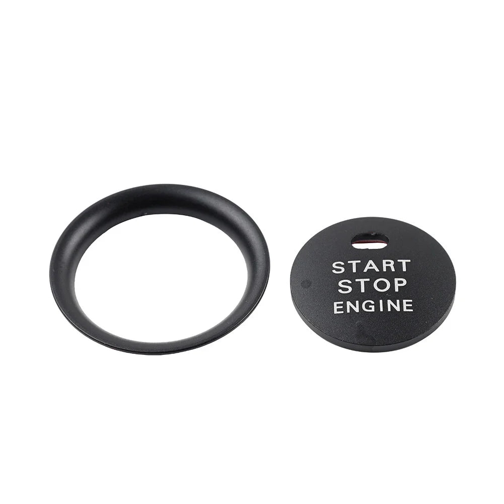 Black Engine Start Push Button Cover Ring Trim for Mazda 3 6 CX-5 (2003-2023)