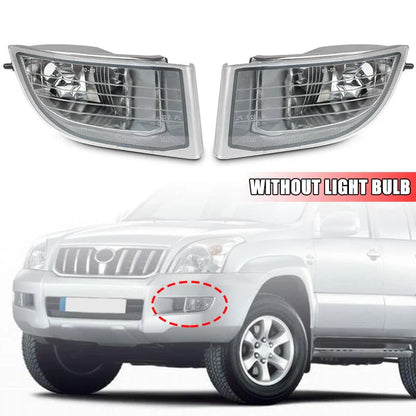 2 x Front Bumper Fog Lights for Toyota Land Cruiser Prado FJ120 (2002–2009)