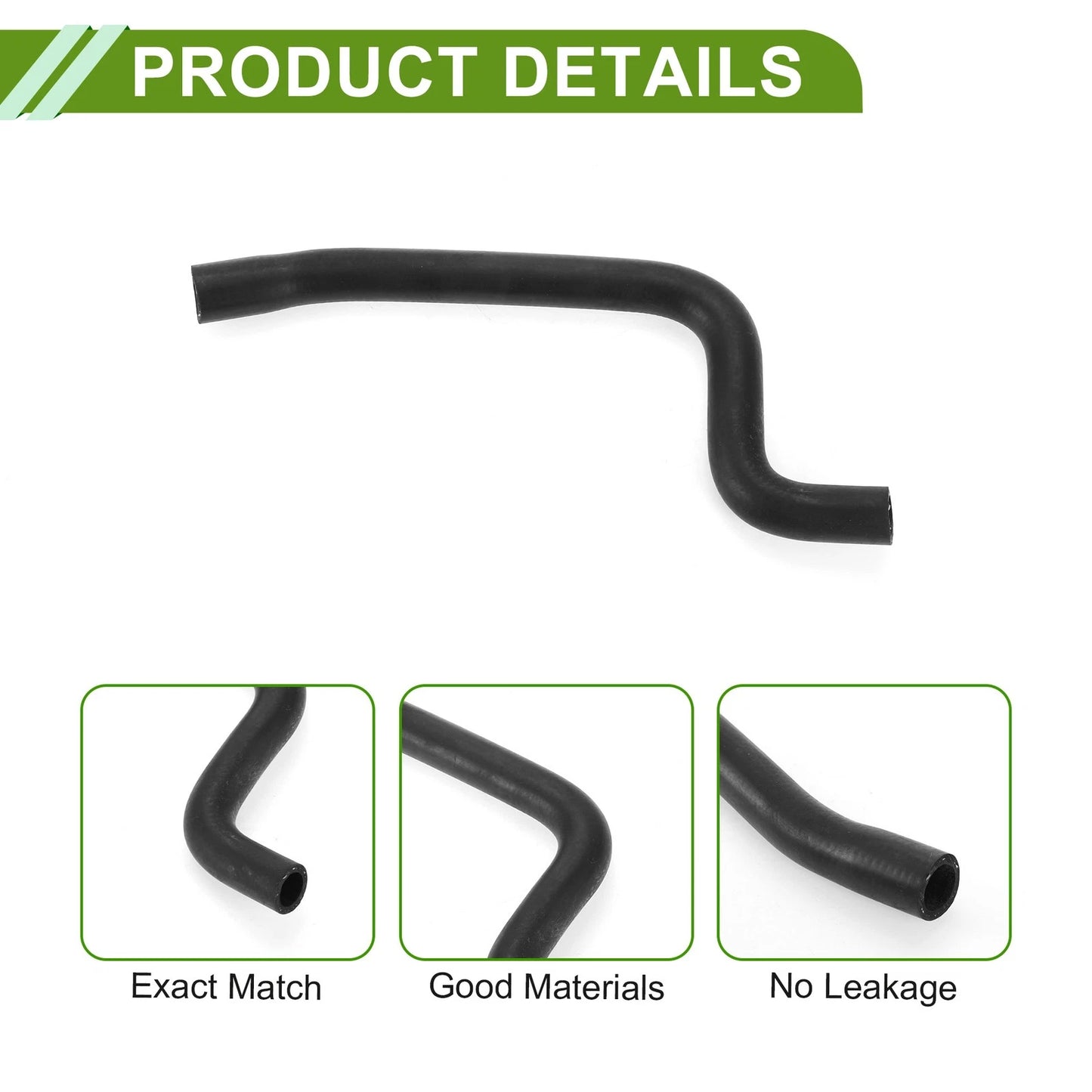 HVAC Heater Hose for Toyota Camry 2.2L (1992–1996) No. 8724533090 Rubber