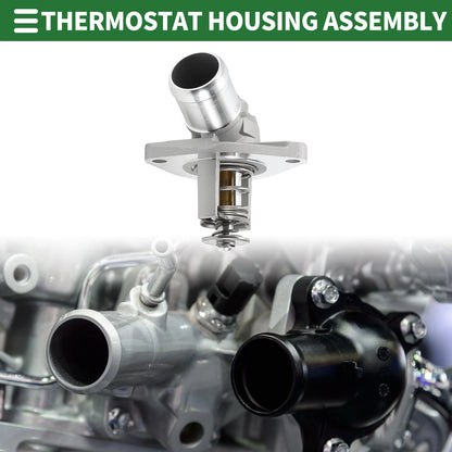 Engine Coolant Thermostat Housing Assembly for Kia Sedona (2019–2021), Sorento (2019–2020)