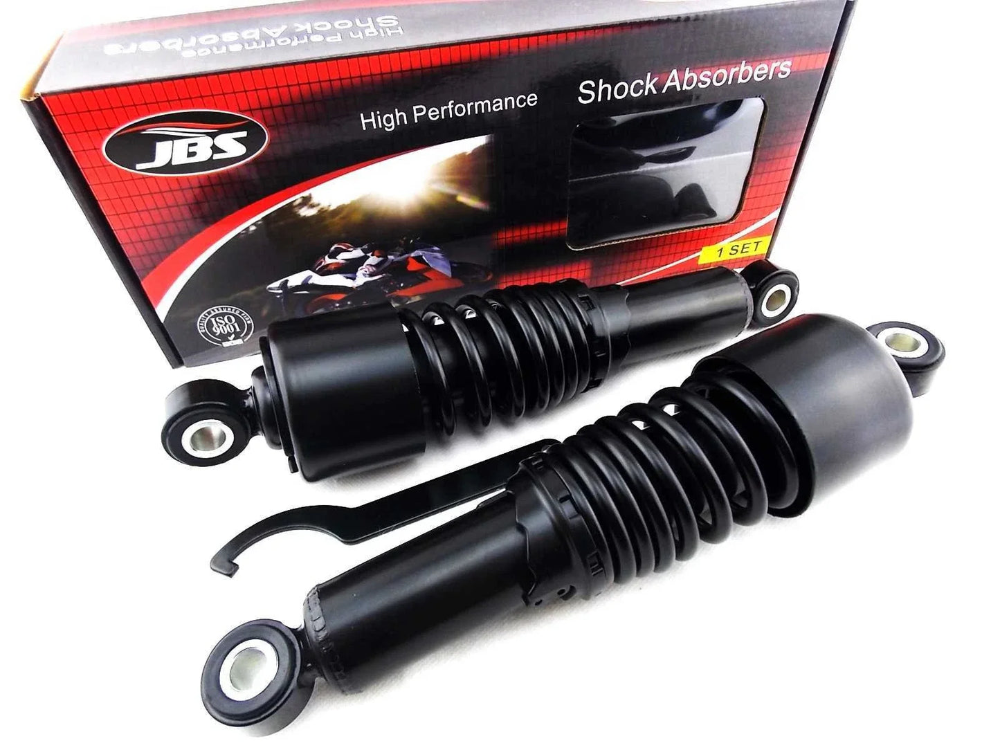 11" JBS Rear Shock Absorbers for Harley HD FXDC Super Glide (2007-2017)