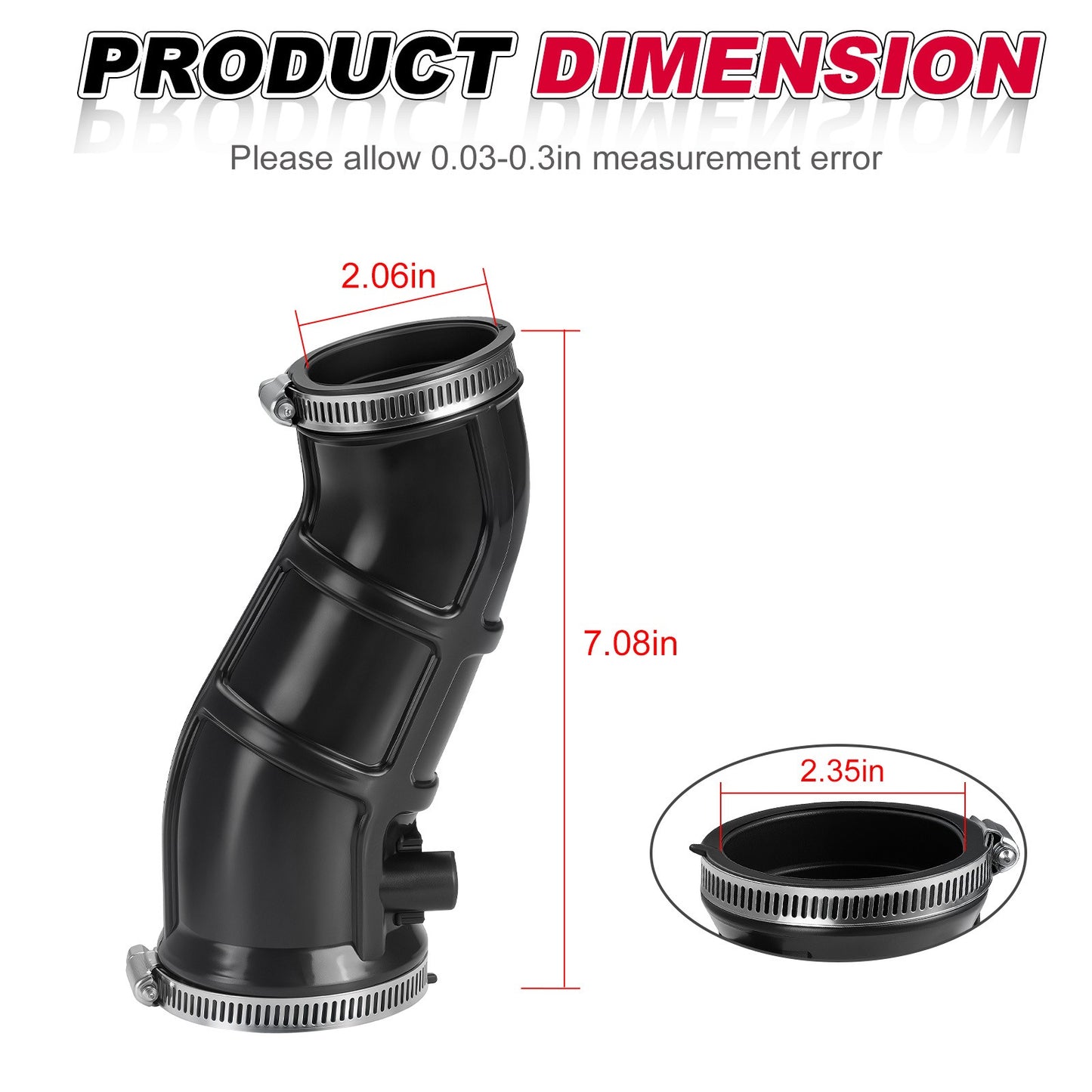 Air Intake Tube for Yamaha Raptor 660R (2001–2005)