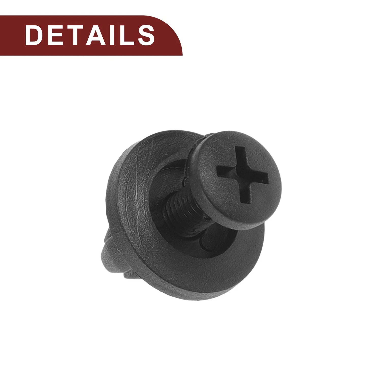 100 Pcs Front Fender Skirt Clip for Honda Prelude (1992–1996)