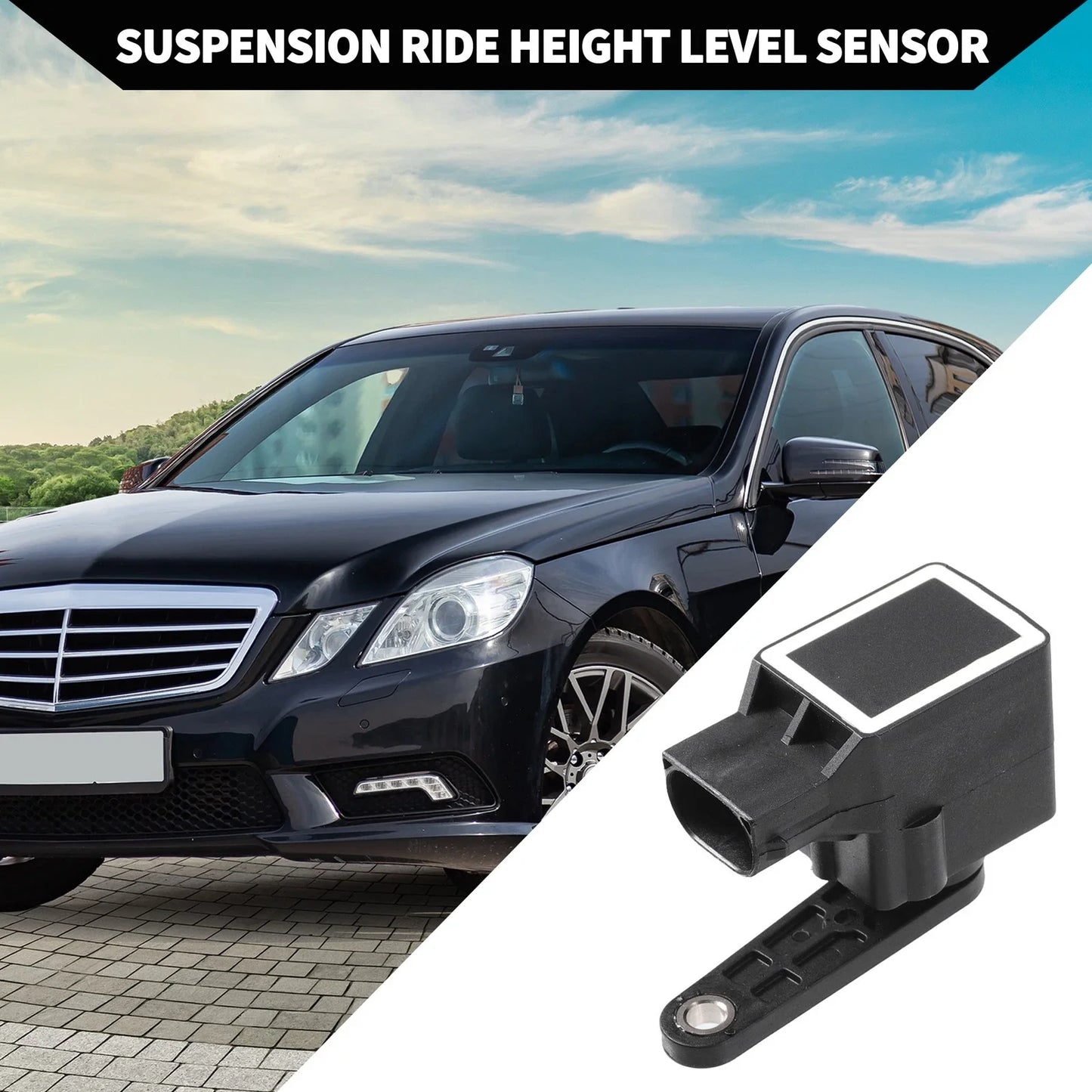 Suspension Ride Height Level Sensor for Mercedes E 320 (2003-2005) 2 x Pcs