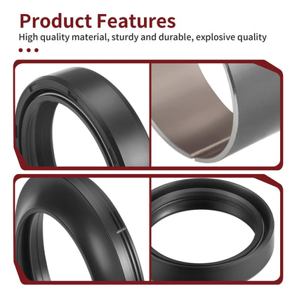 Fork Bushing Dust & Oil Seals for Suzuki GSX-R1000 (2009–2024)