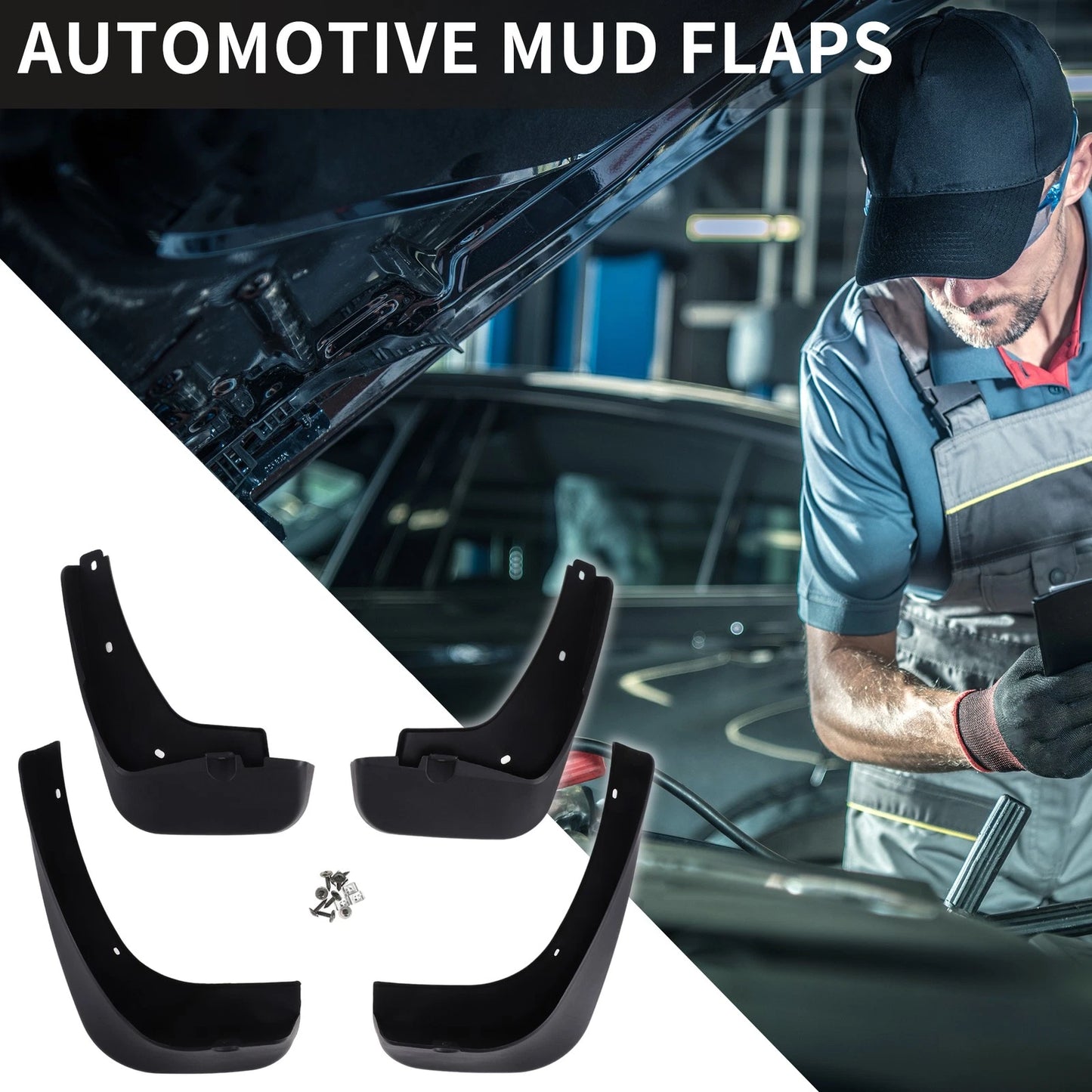 Mud Flap Splash Guard Set for Hyundai ix35 (2010–2015)