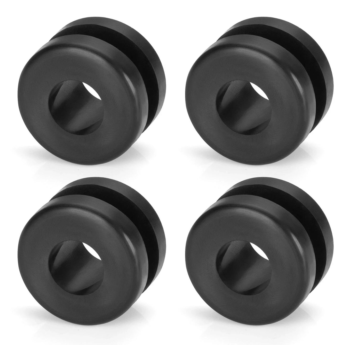 4 x Rubber Heel Guard Grommets for Yamaha Warrior Banshee Blaster (1987–2006)