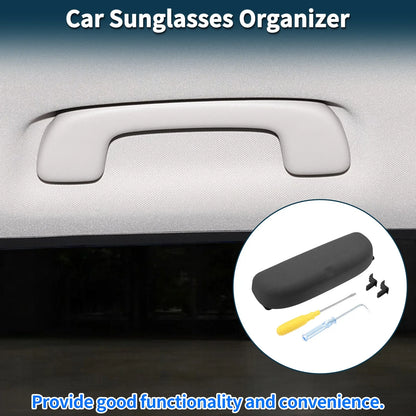 Sunglasses Case for Porsche Panamera Eyeglasses Holder Storage Box Black