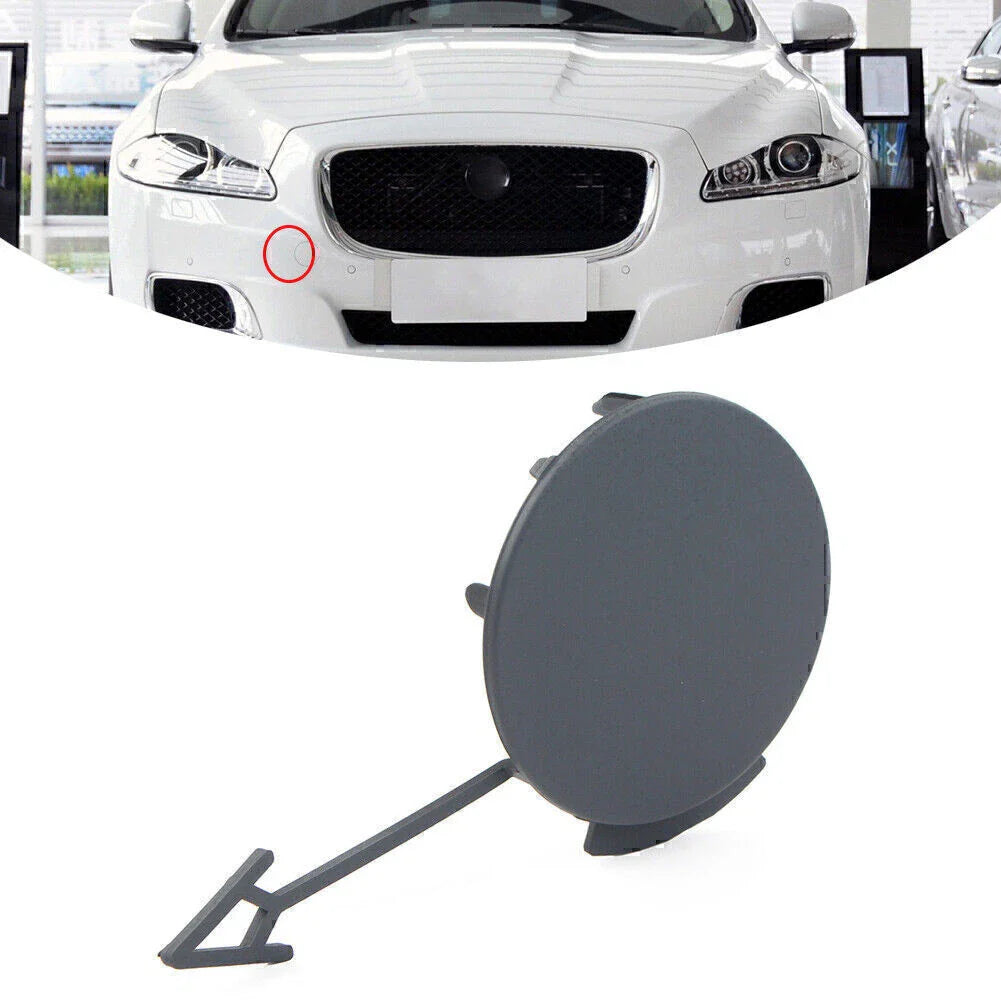 Plastic Front Bumper Trailer Hole Cover for Jaguar XJ (2010-2019)