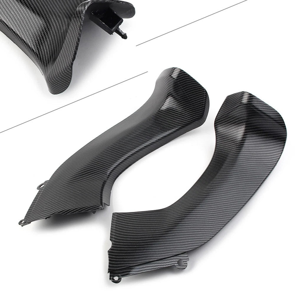 Carbon Fiber Look Front Dash Air Intake Ram Fairing for Kawasaki ZX-10R (2006–2007)