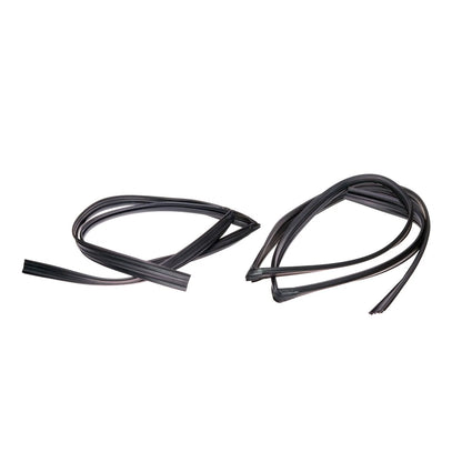 Set of 2 Front Glass Run Channel Seals for Mitsubishi Lancer Libero (1993–1996)