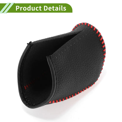 Gear Shift Knob Cover for Dodge Journey (2011–2020) Pebbled Black Red
