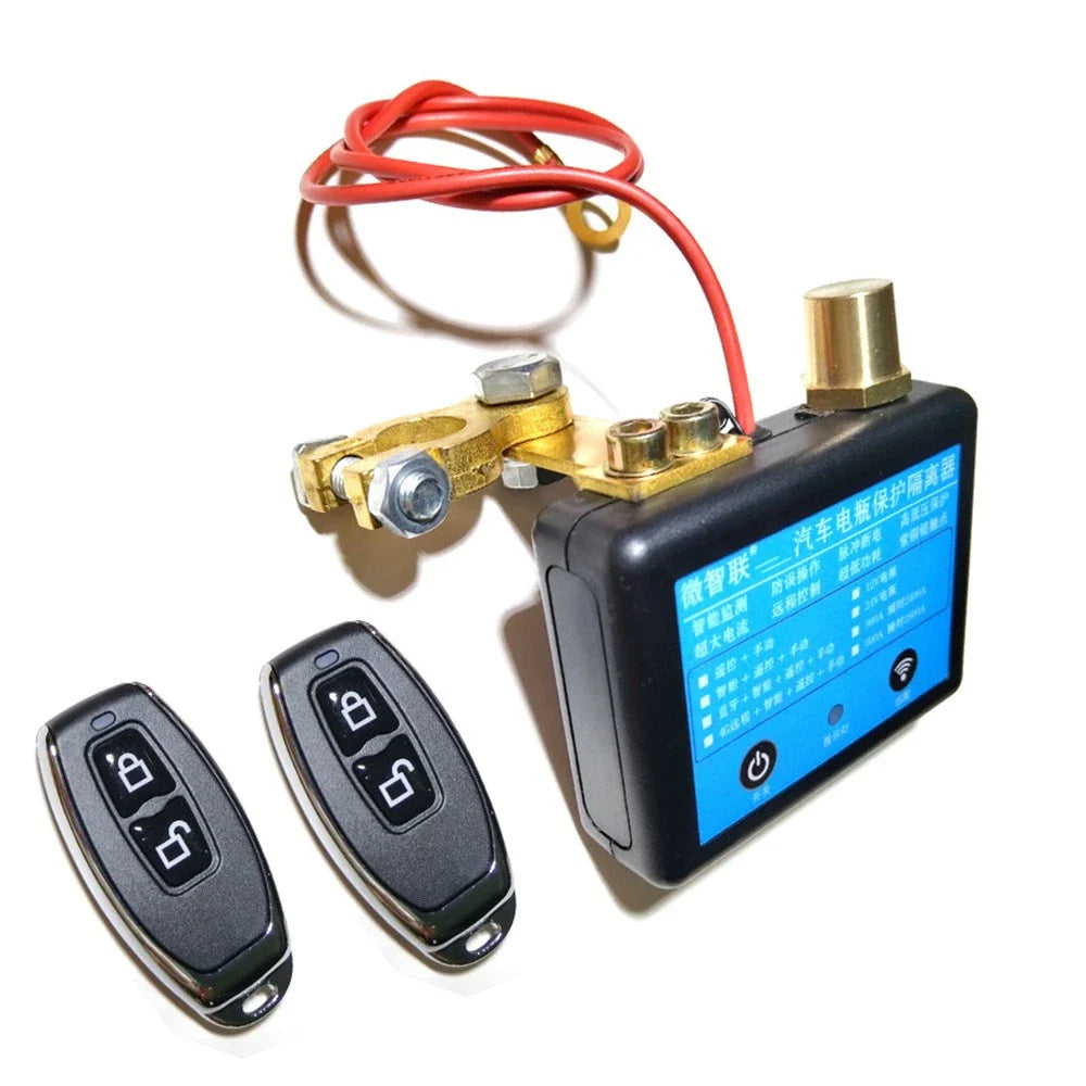 Automatic Battery Switch Wireless Remote Control Disconnect Protector