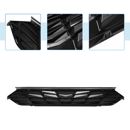 Front Upper Bumper Grille for Hyundai Elantra (2021–2022) Black