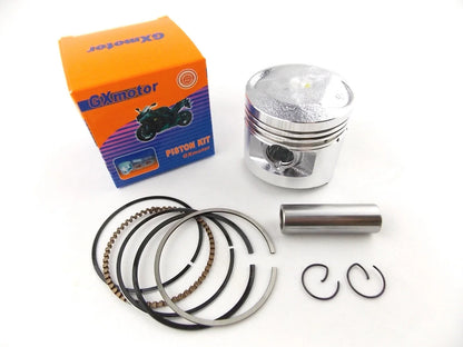 STD Piston Kit 56.5mm with Rings & Pin Clips for Honda CB125/J (78-79)