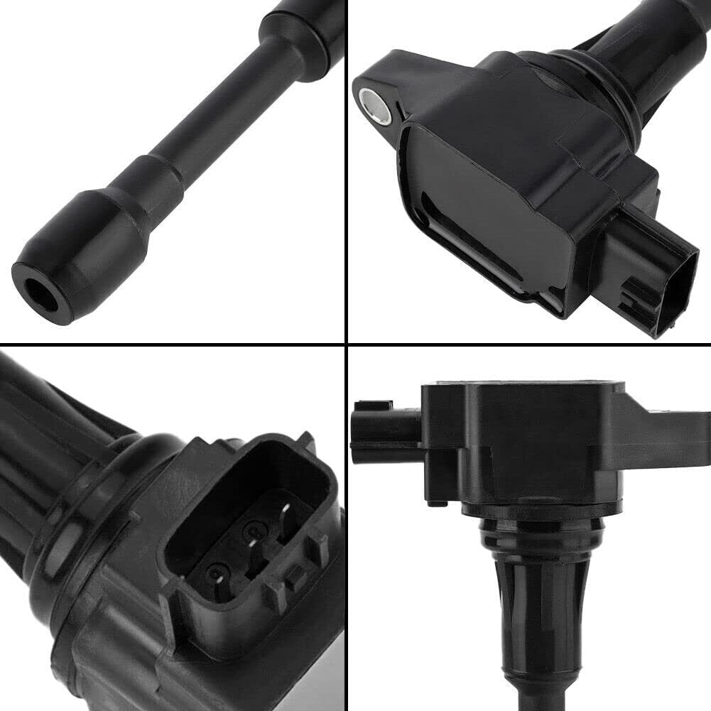 Set of 4 Ignition Coils for Nissan Versa Note (2014–2019)