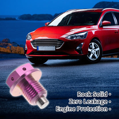 M12x1.25 Magnetic Oil Drain Plug for Universal Applications (Titanium Alloy)
