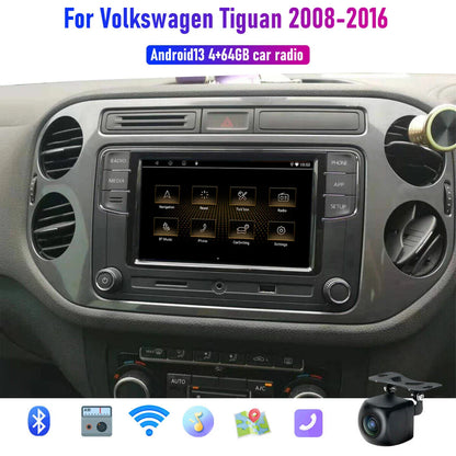 Wireless CarPlay Android Auto Head Unit for Volkswagen Tiguan (2008-2016)