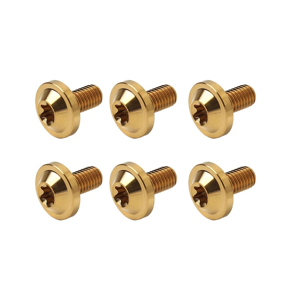 6x Truss Torx Head Screws M5x15mm for Universal Bike Motorcycle
