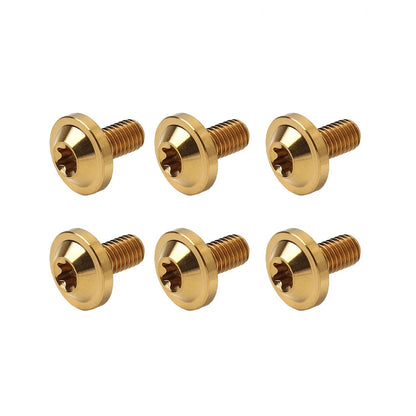 6x Truss Torx Head Screws M5x15mm for Universal Bike Motorcycle