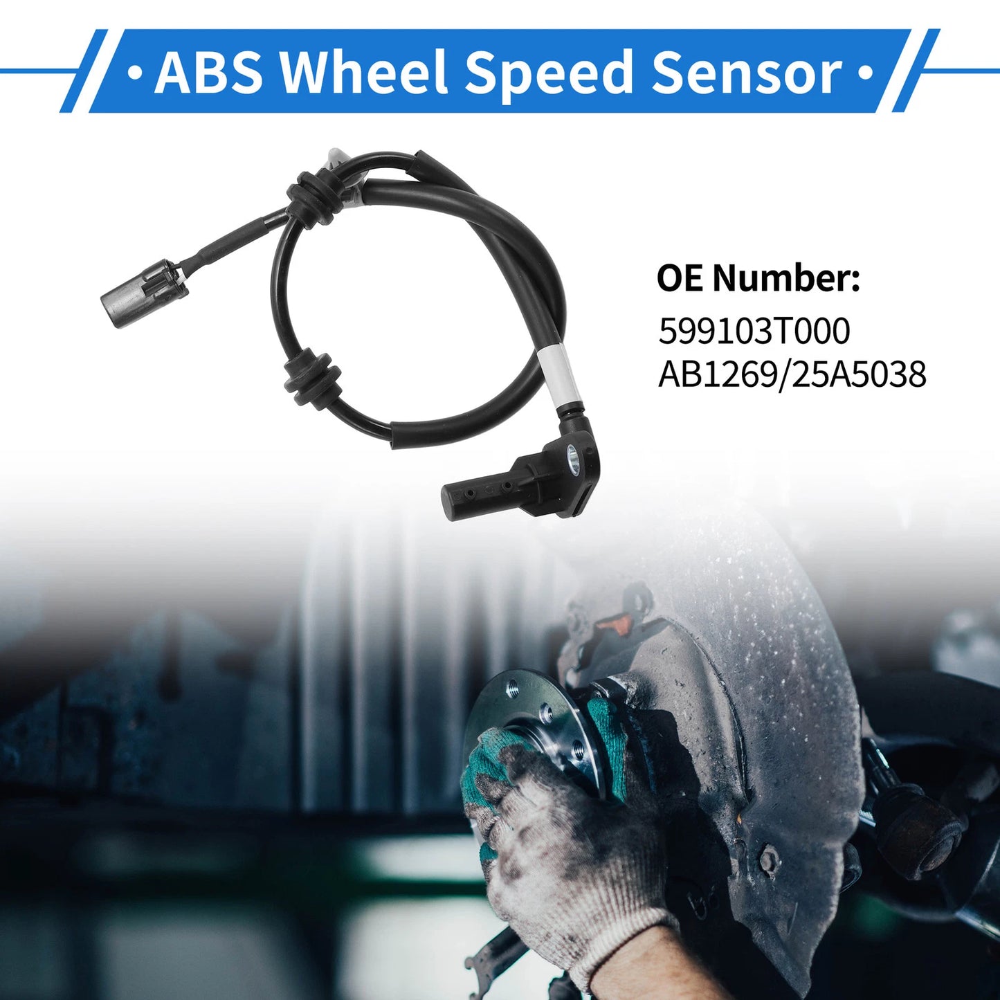 ABS Wheel Speed Sensor for Hyundai Equus (No. 599103T000/AB1269/25A5038)