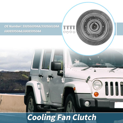 Engine Cooling Fan Clutch for Jeep Wrangler (2007–2011) No. 55056699AA