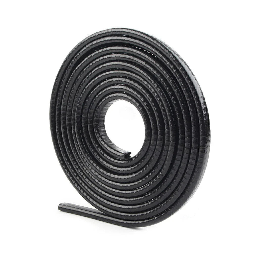 10FT Car Door Window Rubber Seal Strip Insulation Weatherstrip for Make & Model