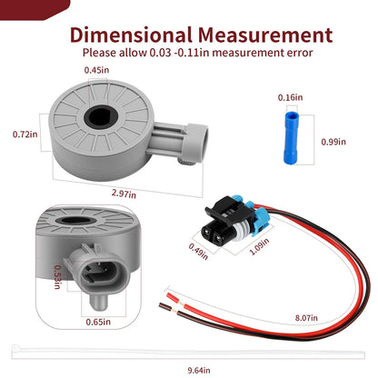 Gear Position Sensor w/ Harness for Polaris Range Diesel Crew (2017–2018)
