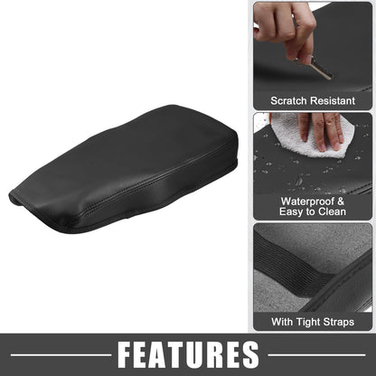 Center Console Pad Armrest Cover for Lexus ES330 (2005–2009) Black