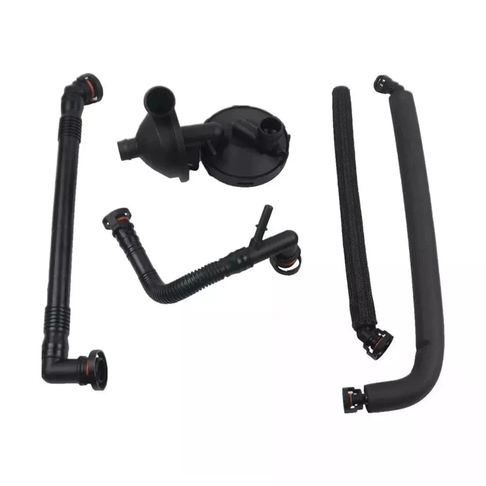 5 x PCV Crankcase Vent Valve & Breather Hose for BMW E46 325i 330i (2000-2006)