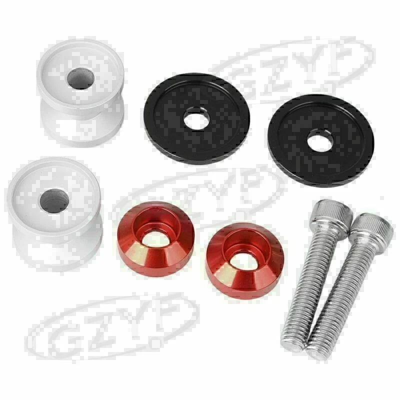 8mm Thread Bolt Motorcycle Swingarm Spools Slider Protectors Green  Universal