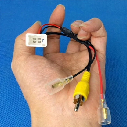4 Pin Reverse Camera Video Wire Cable Adapter for Toyota Mazda