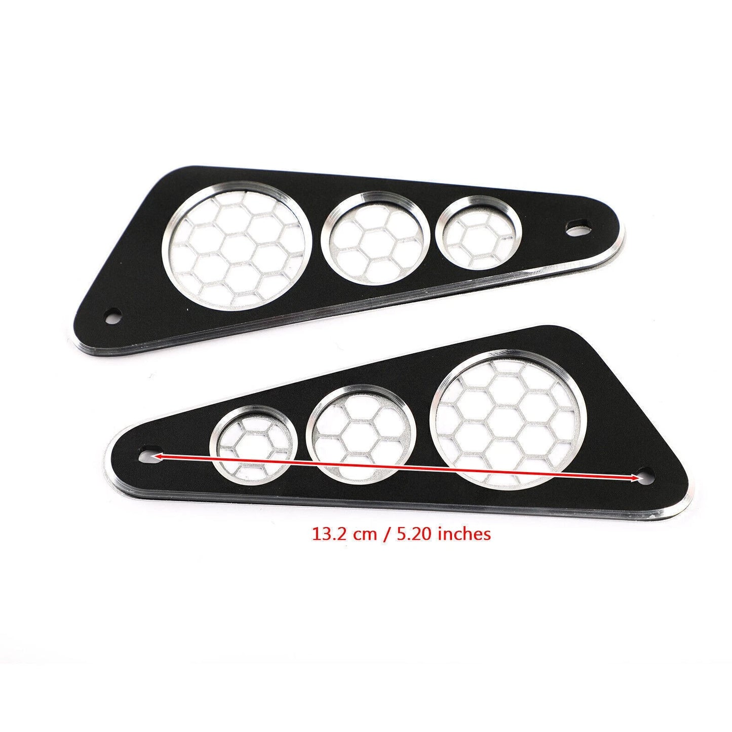 Chrome Eyebrow Panel Ornament for Honda Goldwing GL1800 (2001–2011)