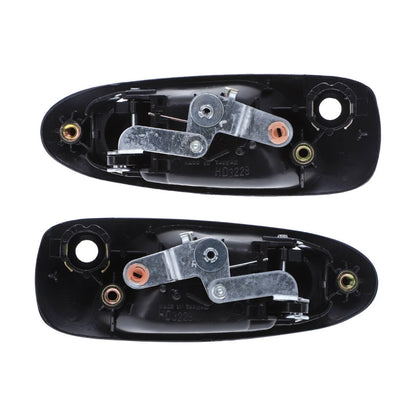 Set of 4 Door Handle Outer Black for Honda Civic EG EH (1991–1995)