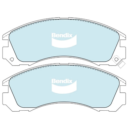 GCT Disc Brake Pads for Mitsubishi 3000GT JF V6 6G72 (1992-1996)