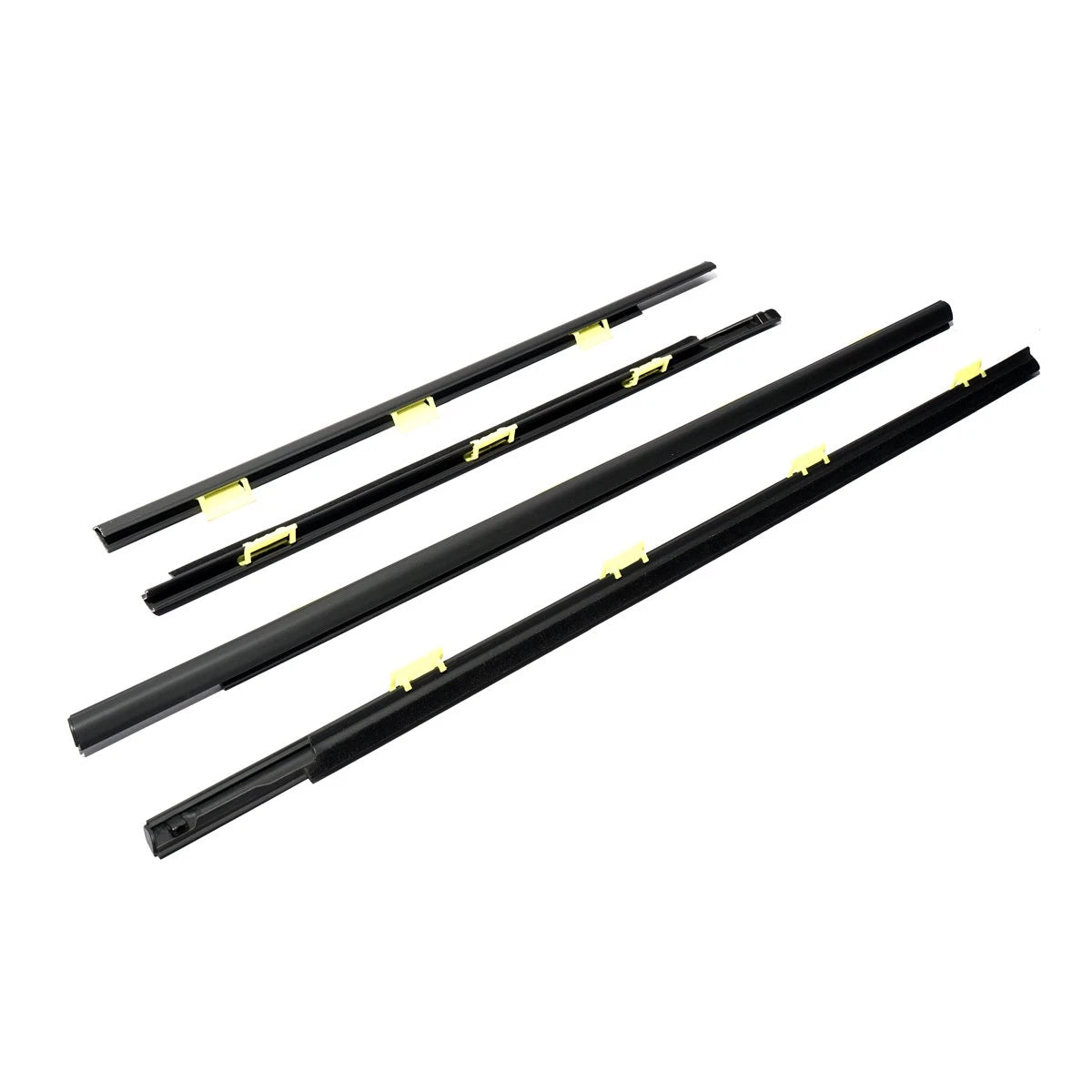 Set of 4 Door Belt Moulding Weatherstrips for Honda CR-V (2002–2006)