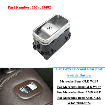 Second Row Seat Down Switch Button for Benz AMG GLE GLS (2019–2023)