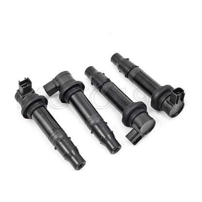 Set of 4 Ignition Coils for Yamaha YZF R6 R6S R1 FZ1 Vmax 1700