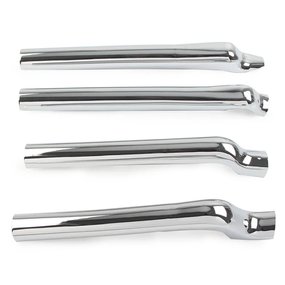 Chrome Rear Swingarm Tube Covers for Harley Heritage Softail Classic (2000-2011)