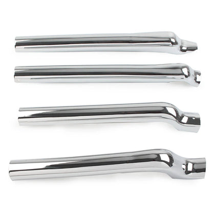 Chrome Rear Swingarm Tube Covers for Harley Heritage Softail Classic (2000-2011)