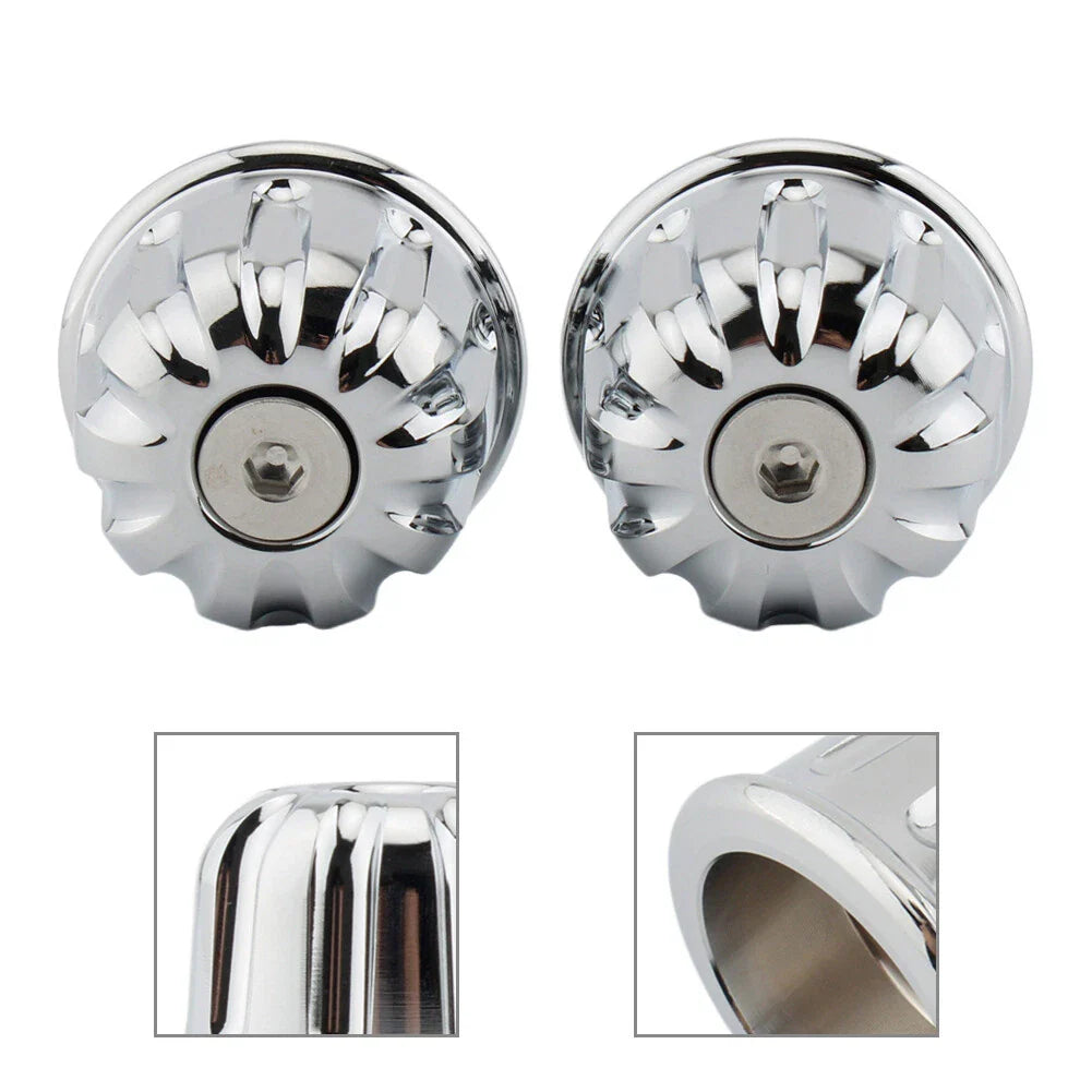 Handlebar Bar End Plug Caps for Triumph Street Speed Twin T120 T100 (2016-22)