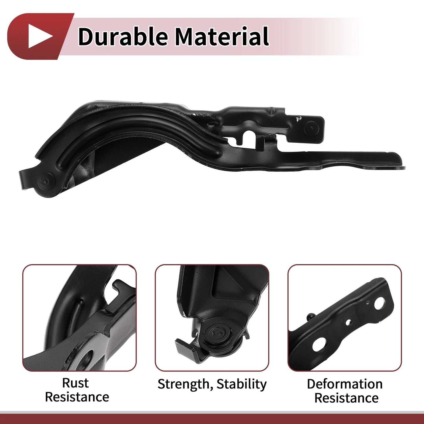 Hood Hinges for Hyundai Sonata (2015–2019) 79120C1000 1 Pair