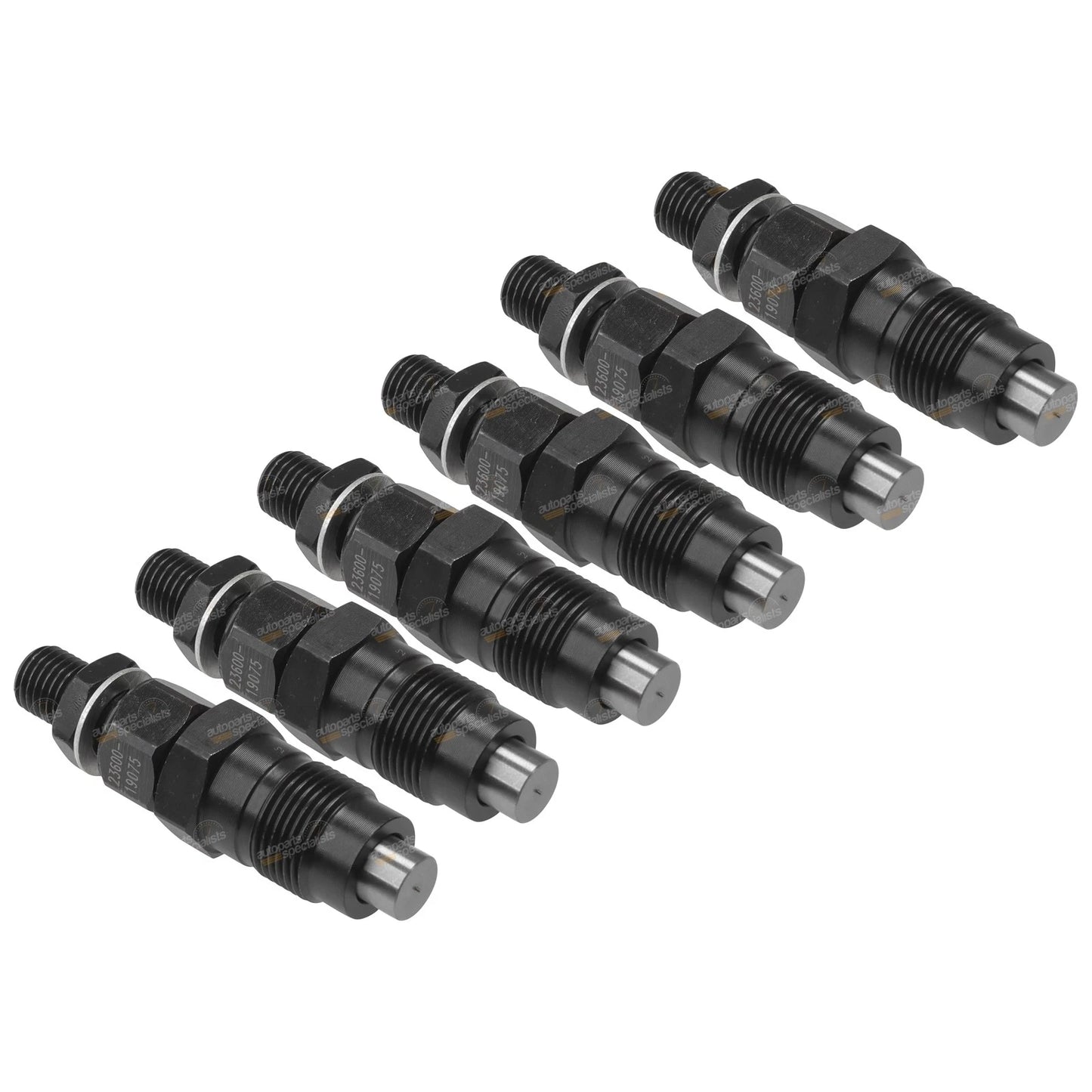 Set of 6 Diesel Fuel Injectors for Toyota Coaster (1993–2003)