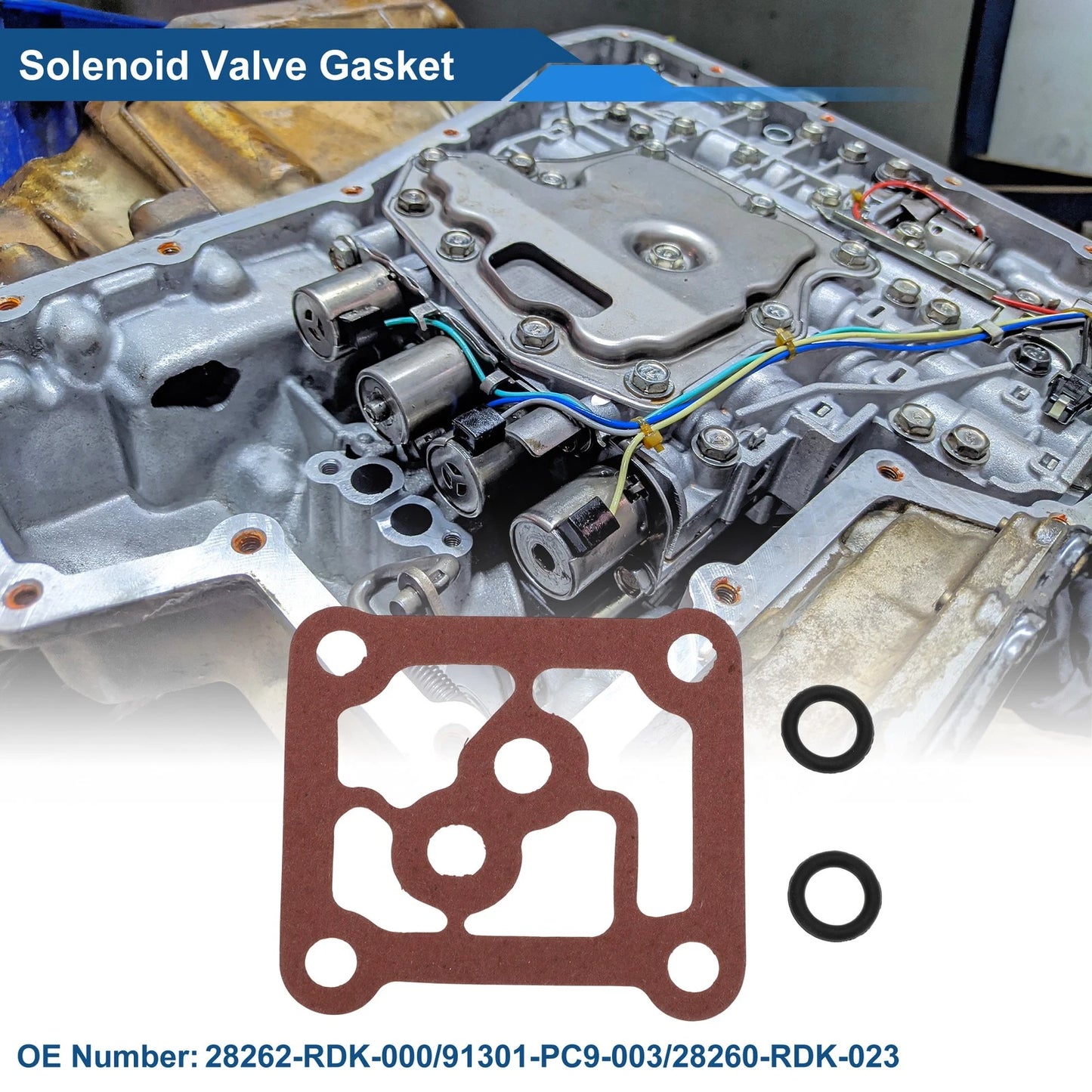 Transmission Single Linear Solenoid Valve Gasket for Acura MDX (2001–2006)