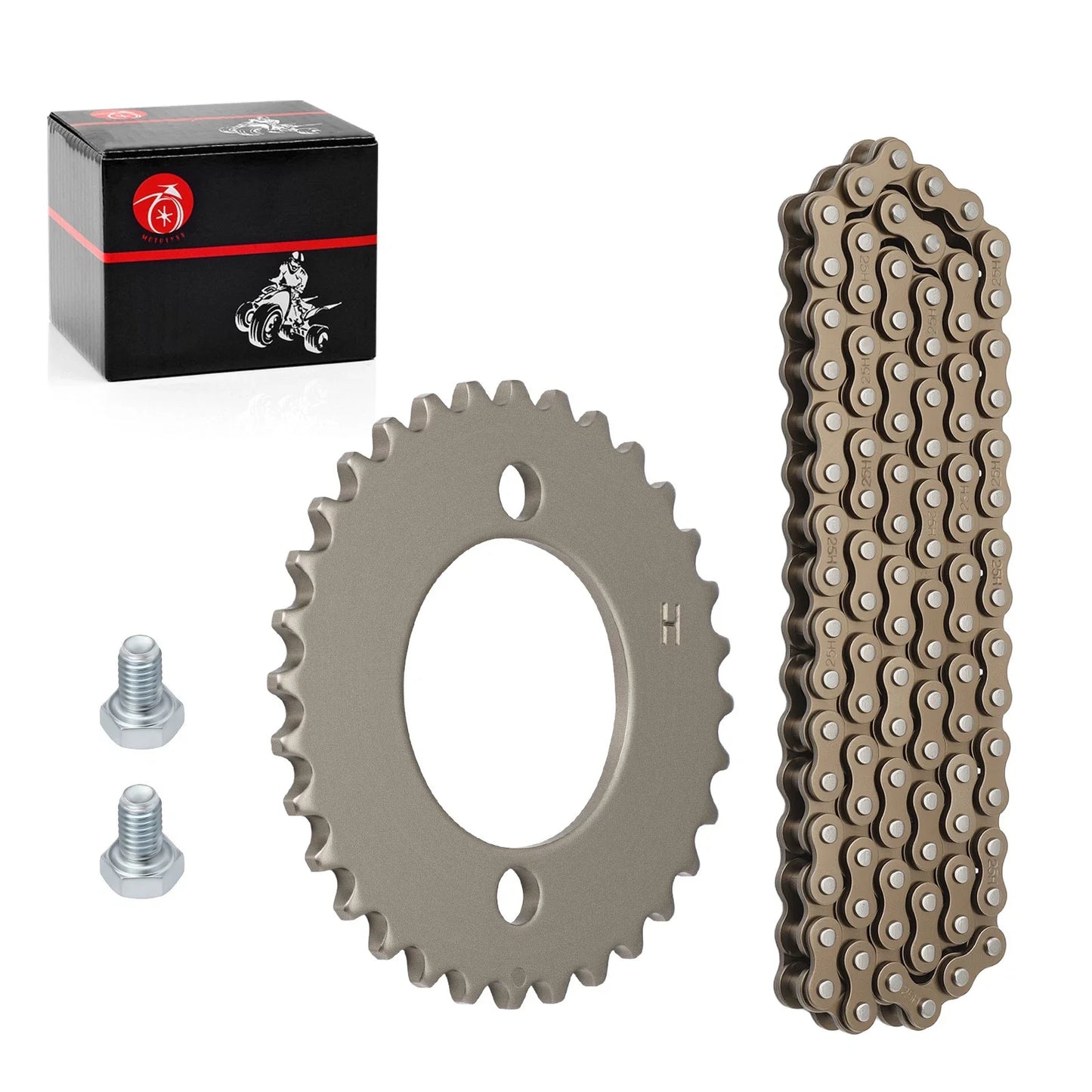 Timing Cam Chain w/ Sprocket 32T for Honda CT125 TL125S (1976–1977)