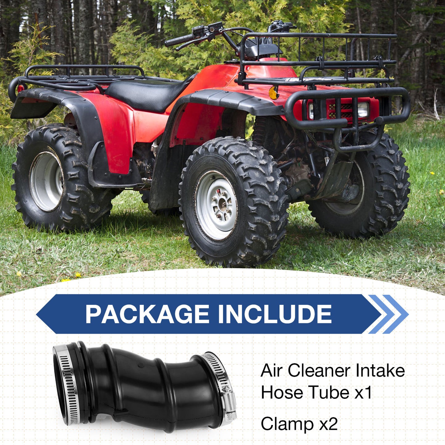 Air Cleaner Intake Hose Tube for Honda FourTrax 300 TRX300 (1993–2000)