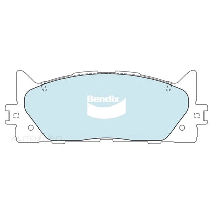 Front Disc Brake Pads for Toyota Camry (2010–2017)